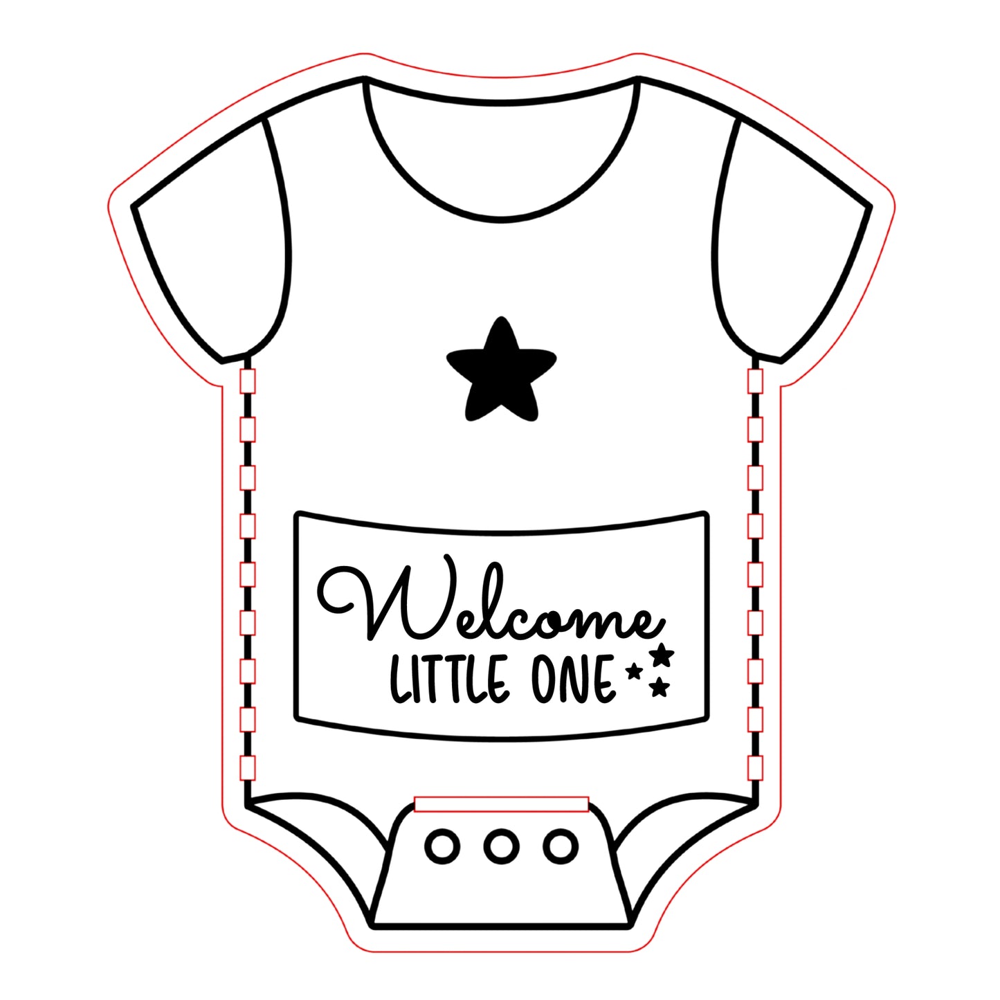 Baby-Body aus Holz – Geschenk zur Geburt