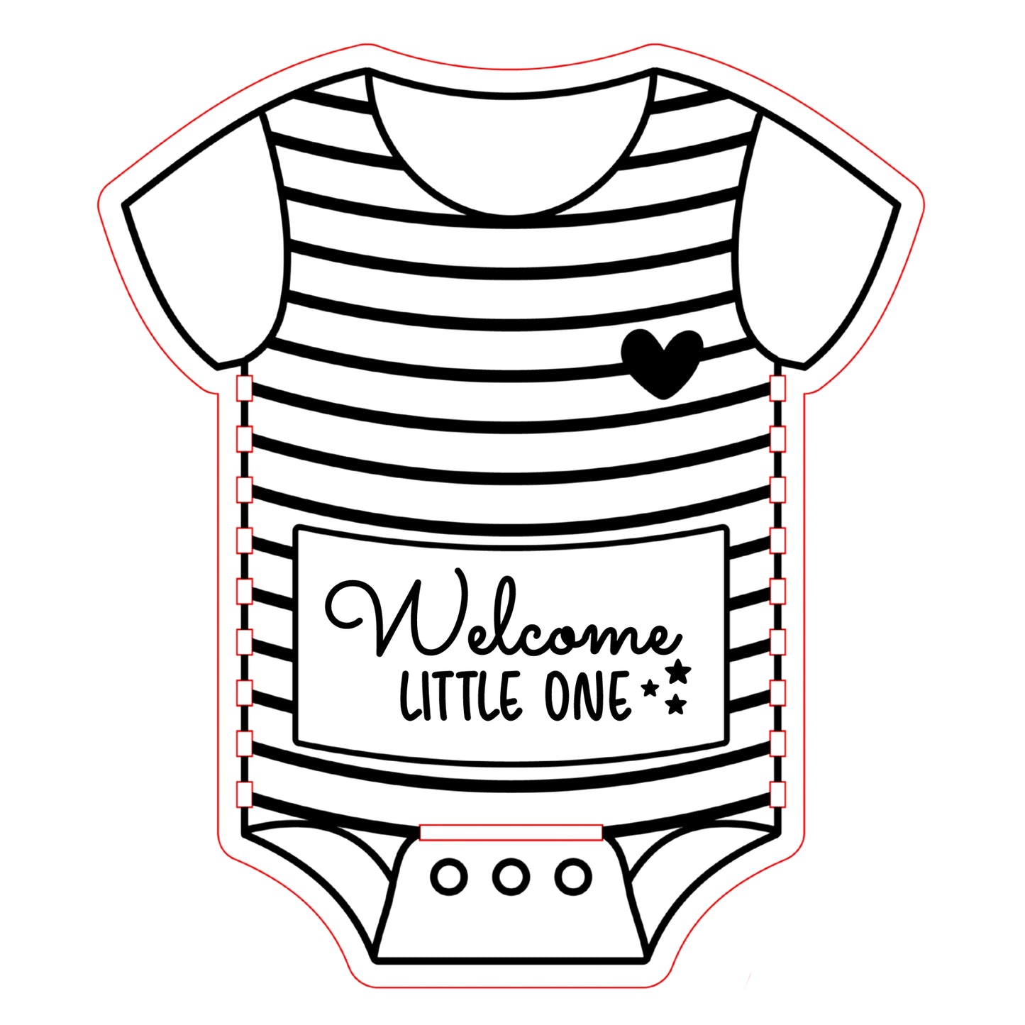 Baby-Body aus Holz – Geschenk zur Geburt