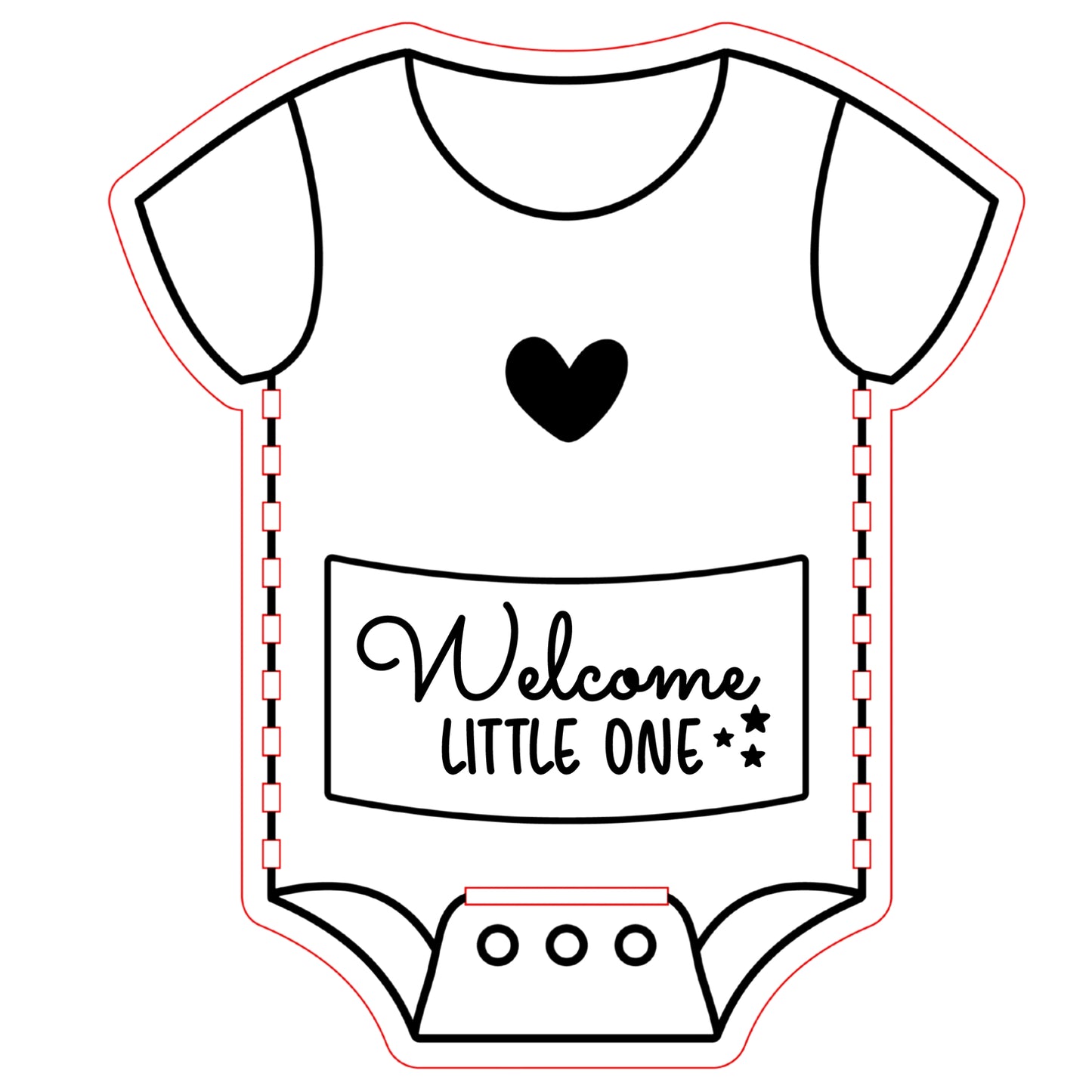 Baby-Body aus Holz – Geschenk zur Geburt