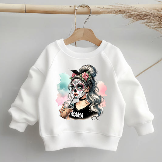 Glitzer-/Bügelbild "La Catrina Mama"