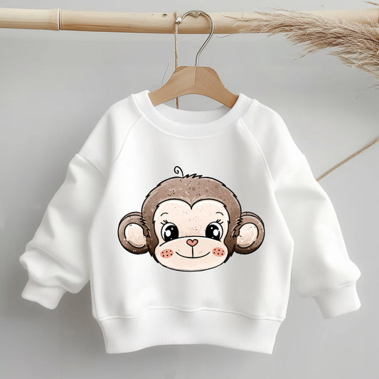 Glitzer-/ Bügelbild "Affilein"