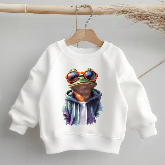 Glitzer-/Bügelbild „Crazy Frog"