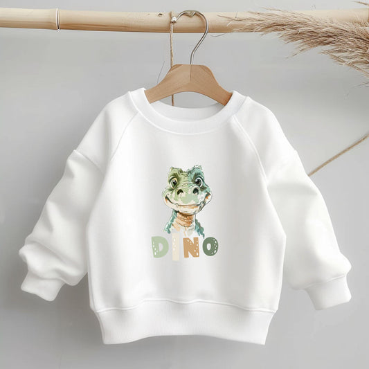 Bügelbild „Dino“ – Cooles Dinosaurier-Motiv für Baby- & Kinderkleidung.