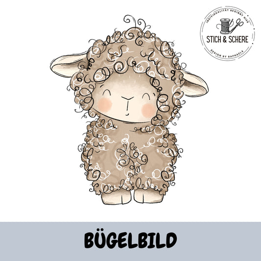 BĂŒgelbild LĂ€mmchen stehend von Katzengold-Designs