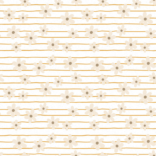 Stoff Meterware "Blumenharmonie" – Ripp-Jersey