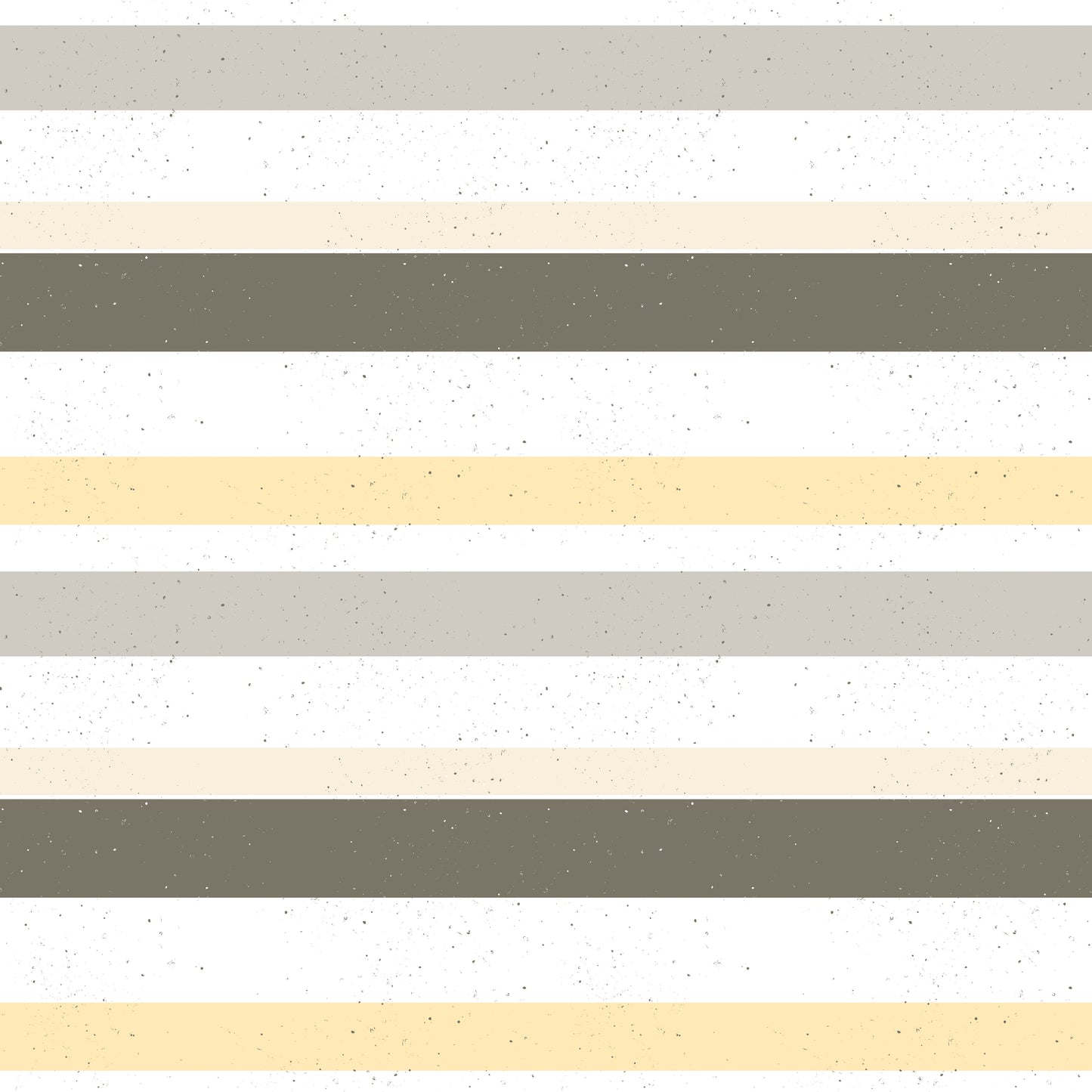 Detailaufnahme des Kombistoffs „Freche Ente“ mit neutralem Streifenmuster in Beige, Grau und Creme, als flach gelegtes Stoffbündel fotografiert.
