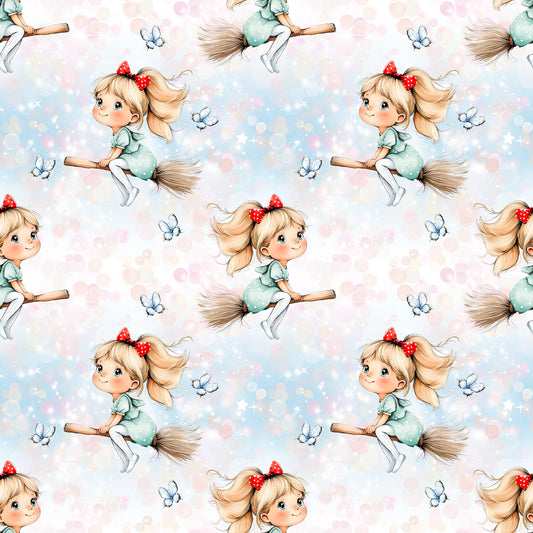 Nahtloses Muster „Mimi“ auf Ripp-Jersey – sanfte Schmetterlings-Details & Pastelltöne für Kinderkleidung