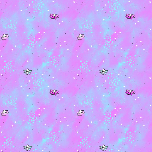 Stoff Meterware "Over the Rainbow" Kombi- weicher Jersey & French Terry