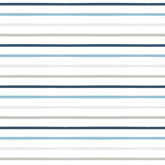 Weihnachtsfreunde Kombistoff mit feinen Streifen in winterlichen Farben für perfekte Stoffkombinationen.