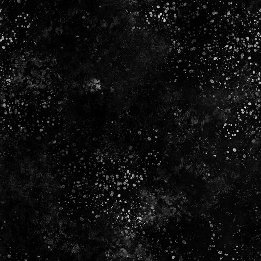 Stoff Meterware "Aquarell Schwarz " - Jersey & French Terry