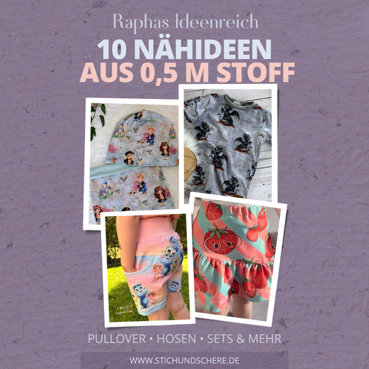 Was kann ich aus 0,5 m Stoff nähen? – 10 kreative Nähideen