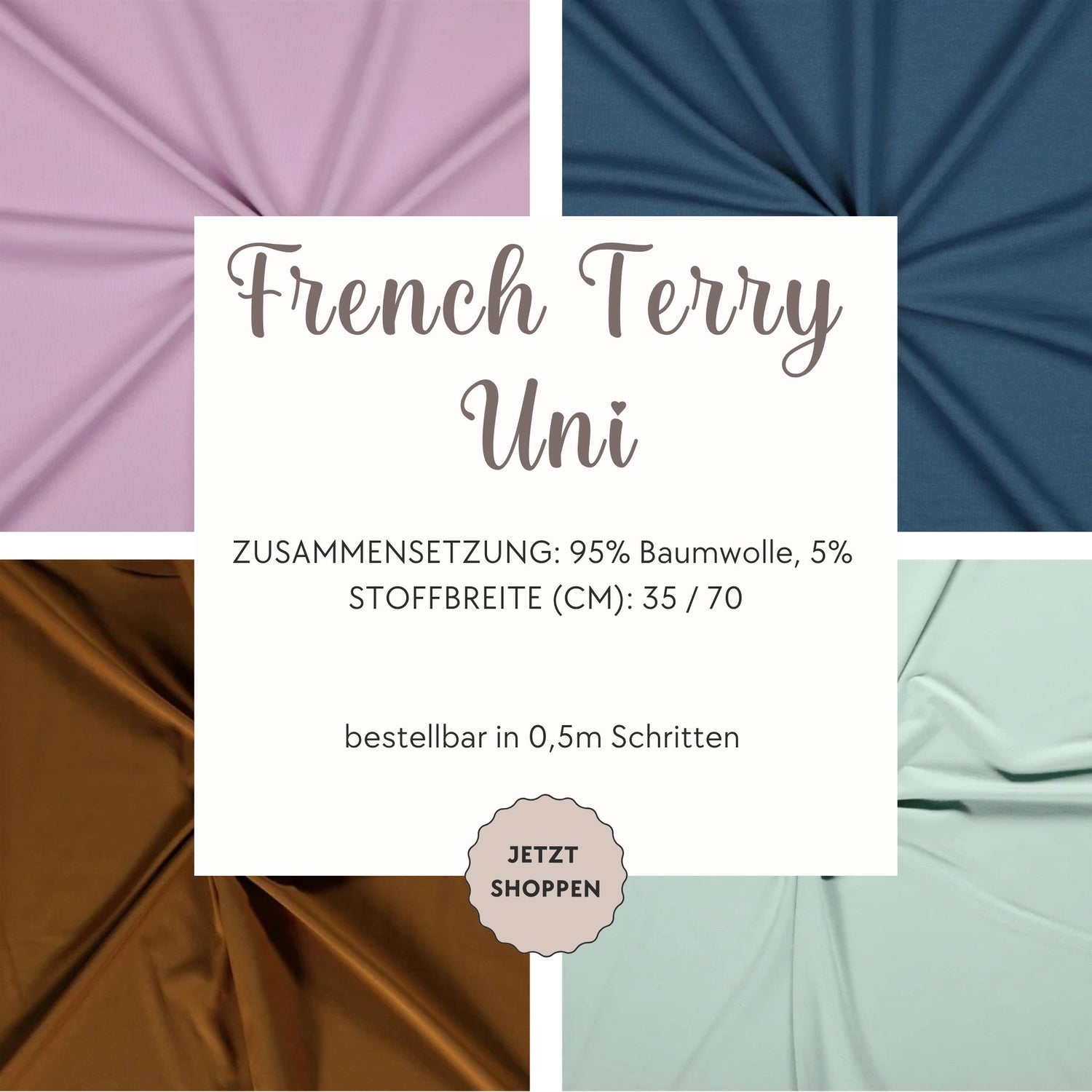 French Terry Uni – Meterware