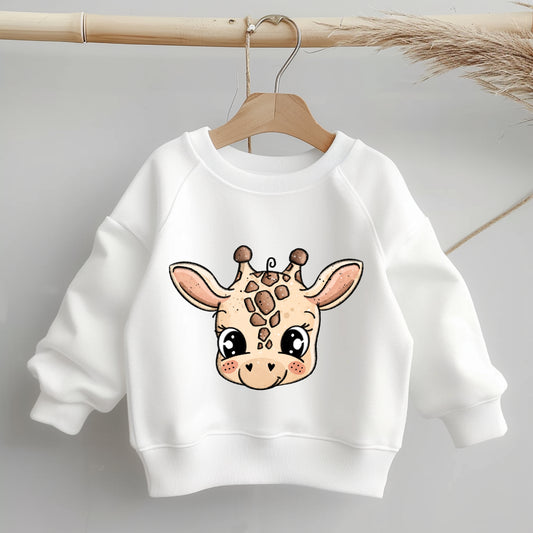 Glitzer-/ Bügelbild "Giraffenkopf Gina"