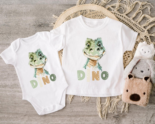 DIY-Bügelmotiv „Dino“ – Perfekt für Handmade & Stoffveredelung.