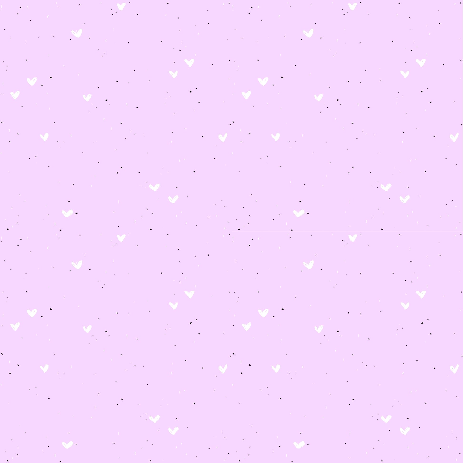 Rosa Kombistoff „Kleines Nilpferd“ mit Herzen und Sprenkeln – ideal für Baby- & Kinderkleidung.