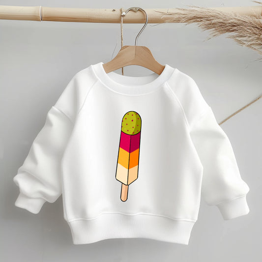 Glitzer-/ Bügelbild "Retro Eis – Prickel-Kaktus"