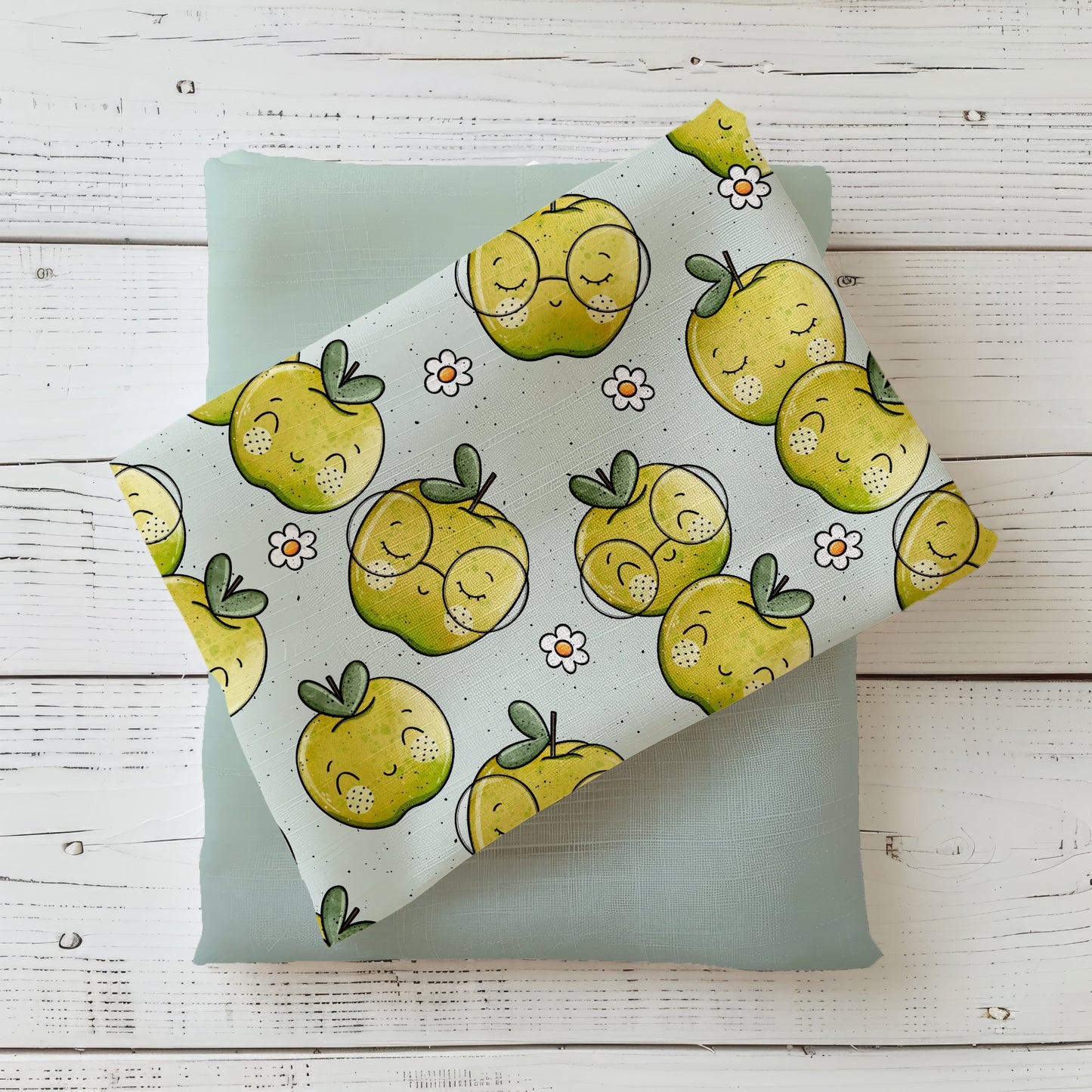 Mit „Äpfelchen“ holst du dir fruchtige Frische an die Nähmaschine! Niedliche Apfelmotive im Katzengold-Design – perfekt für frühlingshafte Mode und verspielte Accessoires.
