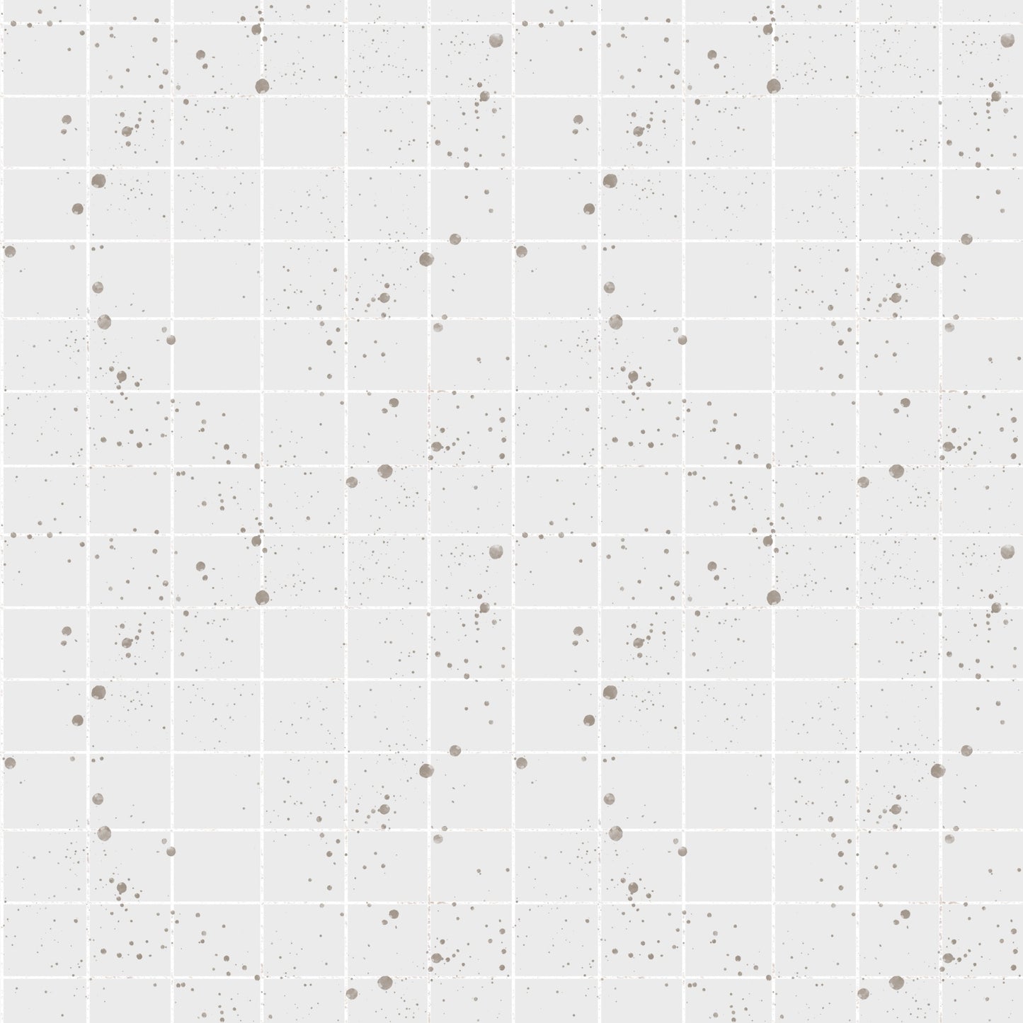 Nahtloses Kombimuster „Cat Lion Kombi“ mit feinen Linien & Sprenkeln in warmen Cremetönen