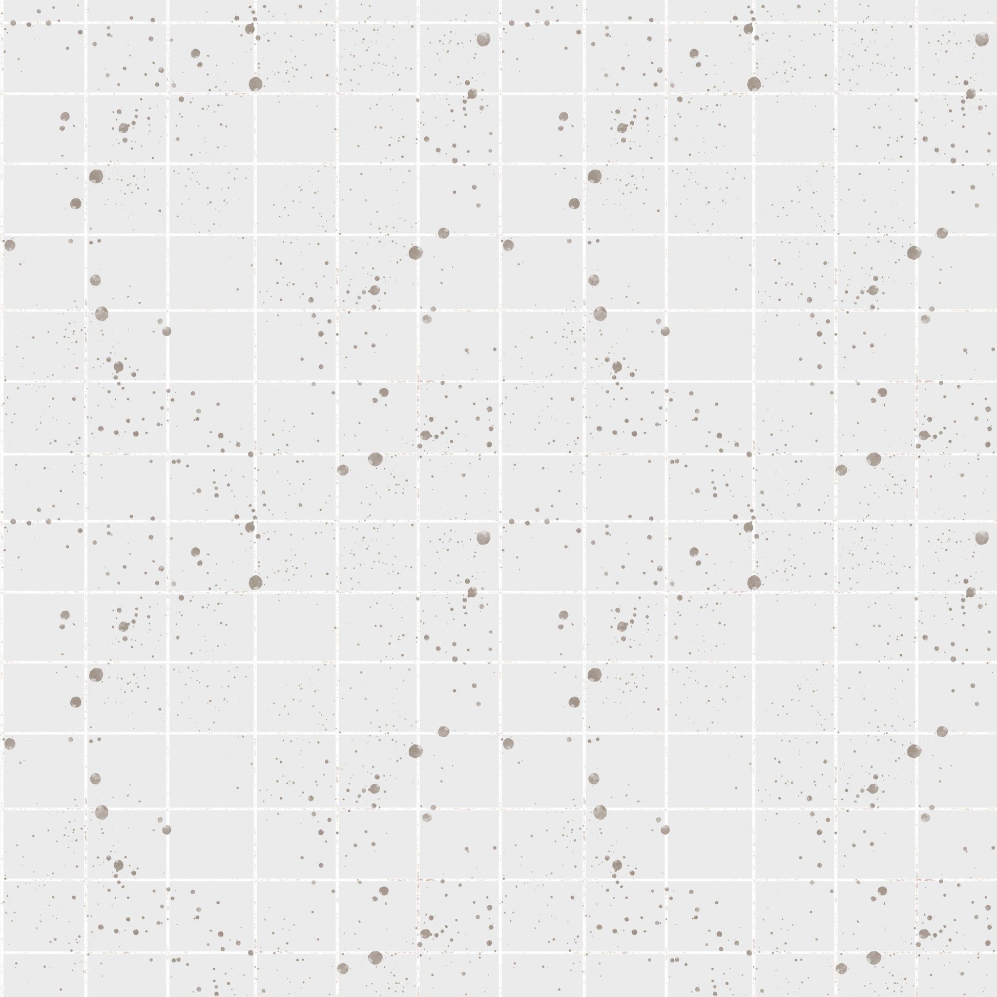 Nahtloses Kombimuster „Cat Lion Kombi“ mit feinen Linien & Sprenkeln in warmen Cremetönen