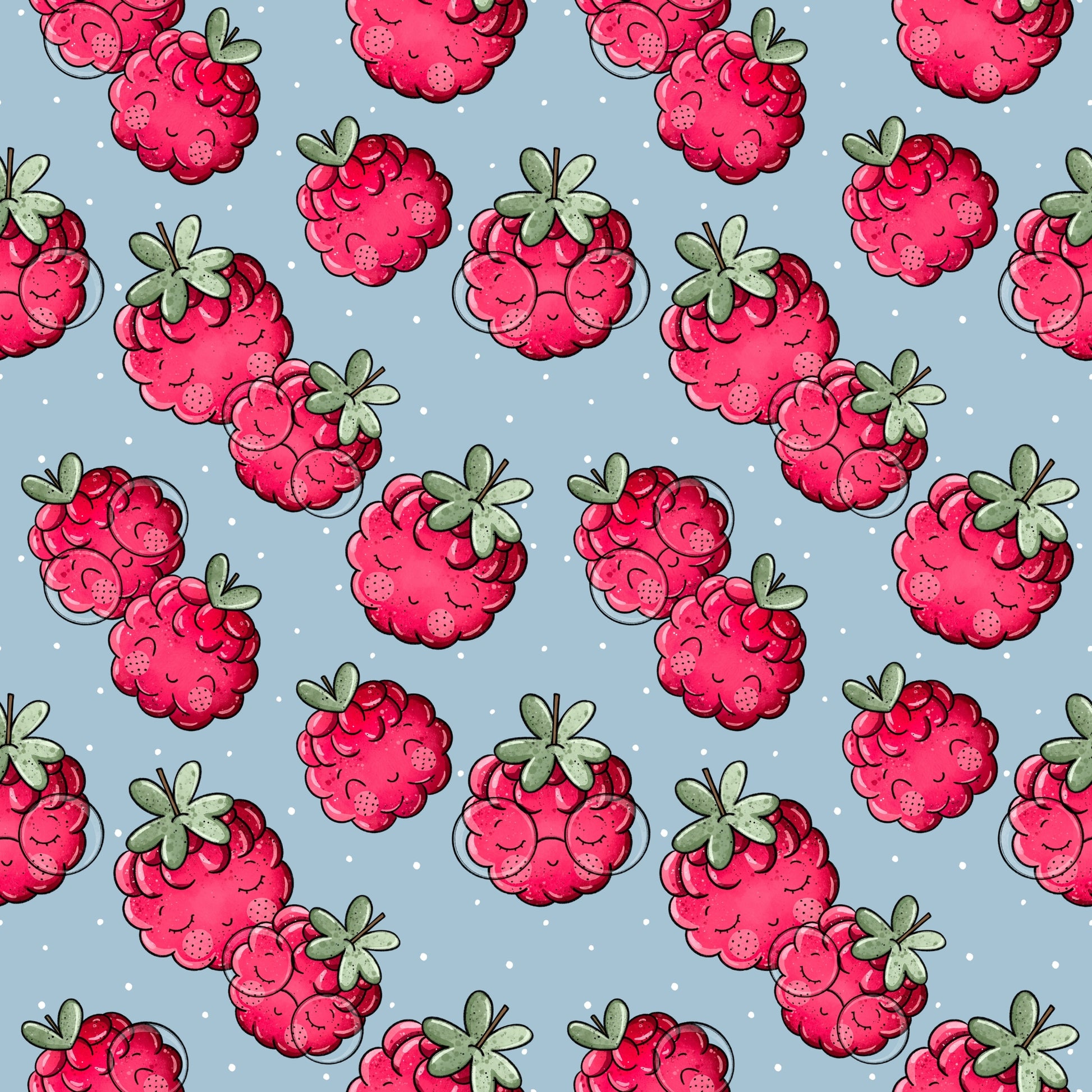 „Kleine Himbeere“ – das verspielte Stoffdesign mit süßen Beeren und feinen Details. Im Katzengold-Design gestaltet, bringt es fruchtigen Charme in deine Kleidung.